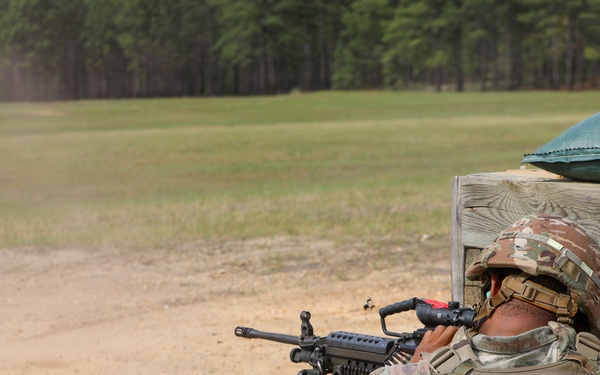 3rd Corps Sustainment Command Soldiers conduct defensive live-fire exercise at Fort Bragg