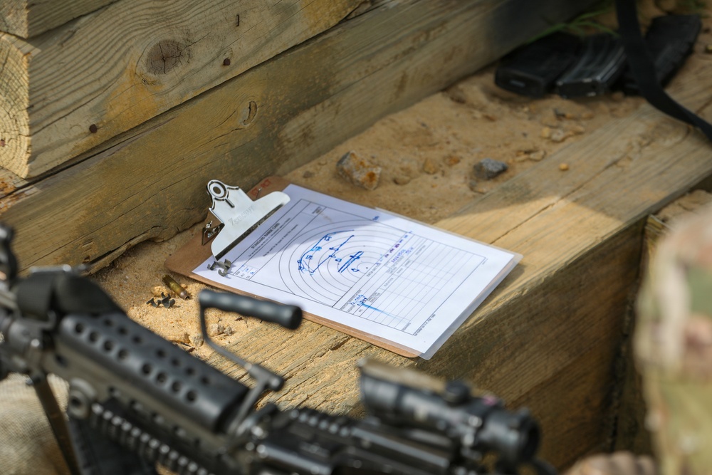 3rd Corps Sustainment Command Soldiers conduct defensive live-fire exercise at Fort Bragg