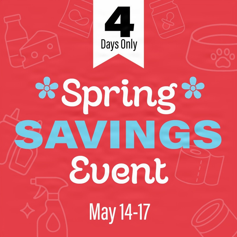 Stateside commissaries offer low pricing on various products during sales weekend May 14-17