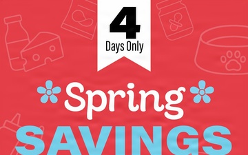 Stateside commissaries offer low pricing on various products during sales weekend May 14-17