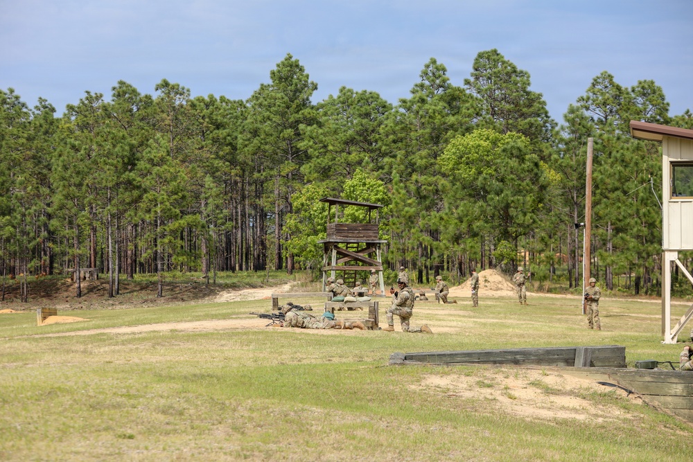 3rd Corps Sustainment Command Soldiers conduct defensive live-fire exercise at Fort Bragg