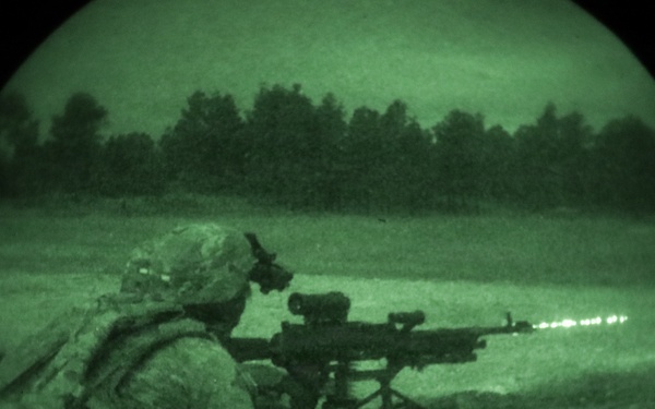 3rd Corps Sustainment Command Soldiers conduct defensive live-fire exercise at Fort Bragg