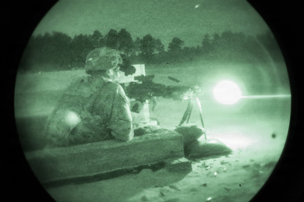 3rd Corps Sustainment Command Soldiers conduct defensive live-fire exercise at Fort Bragg