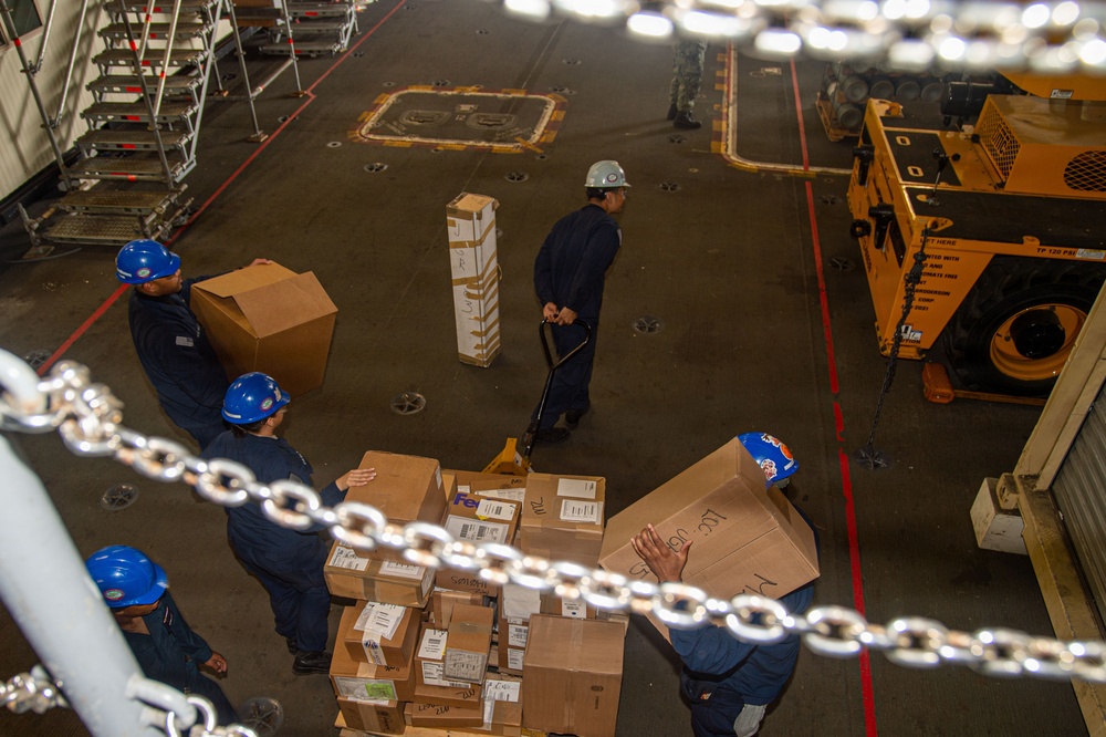 USS Ronald Reagan (CVN 76) Sailors Conduct Daily Operations