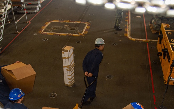 USS Ronald Reagan (CVN 76) Sailors Conduct Daily Operations