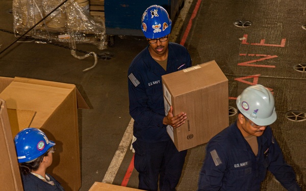 USS Ronald Reagan (CVN 76) Sailors Conduct Daily Operations