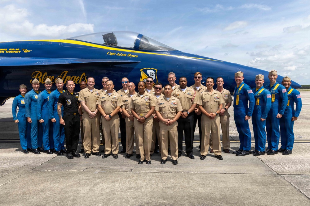 NETC SOY Watch Blue Angel's Airshow