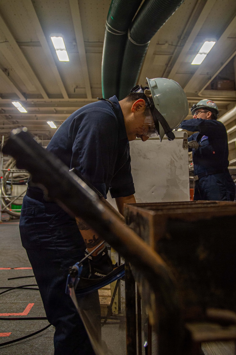 USS Ronald Reagan (CVN 76) Sailors Conduct Daily Operations