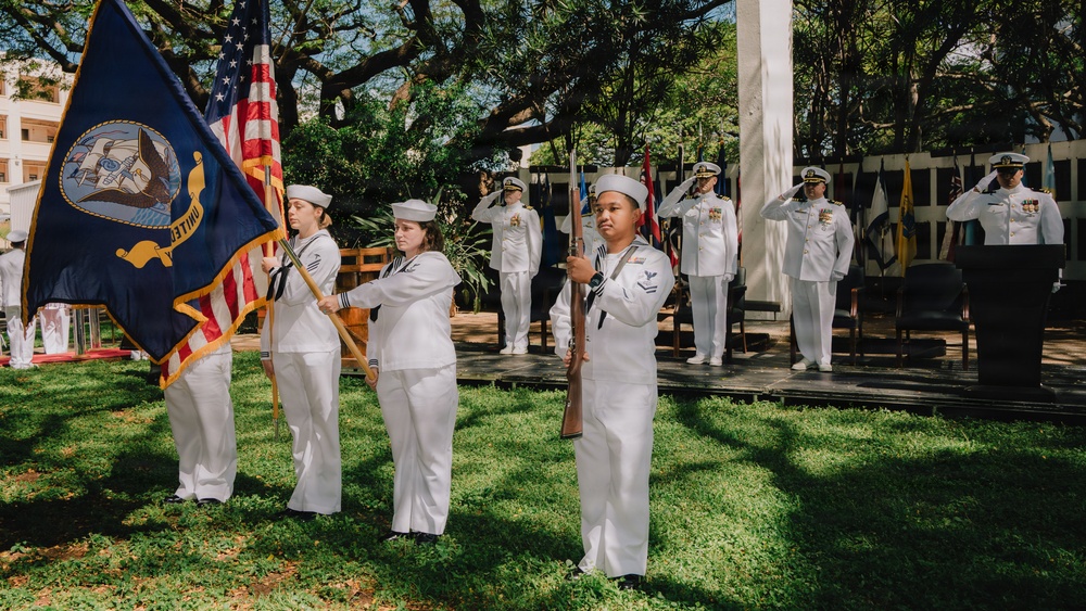 Submarine Readiness Squadron 33 Holds Change of Command Ceremony at Joint Base Pearl Harbor-Hickam