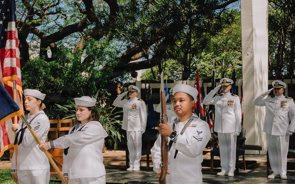 Submarine Readiness Squadron 33 Holds Change of Command Ceremony at Joint Base Pearl Harbor-Hickam