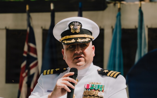 Submarine Readiness Squadron 33 Holds Change of Command Ceremony at Joint Base Pearl Harbor-Hickam
