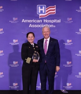 NMCSD Director Honored with 2026 AHA Federal Health Care Executive Award for Excellence
