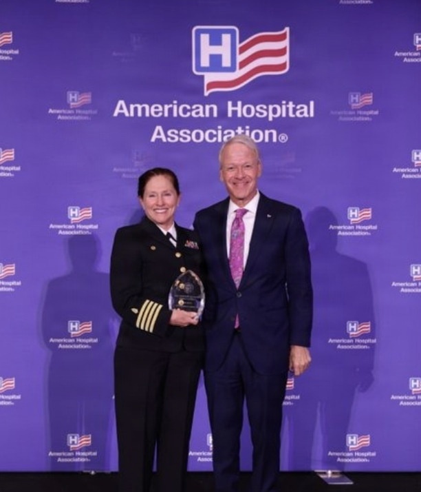 NMCSD Director Honored with 2026 AHA Federal Health Care Executive Award for Excellence