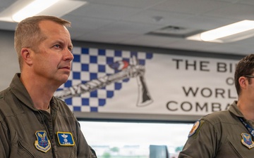Eighth Air Force leadership connects with Dyess Airmen driving mission readiness