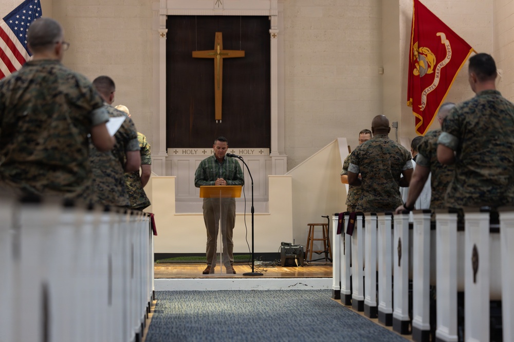 Marine Corps Installations East Chaplain Corps Hosts Service for National Day of Prayer