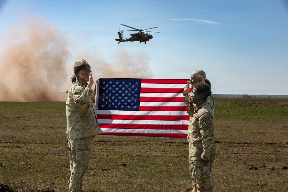 Reenlistment ceremony