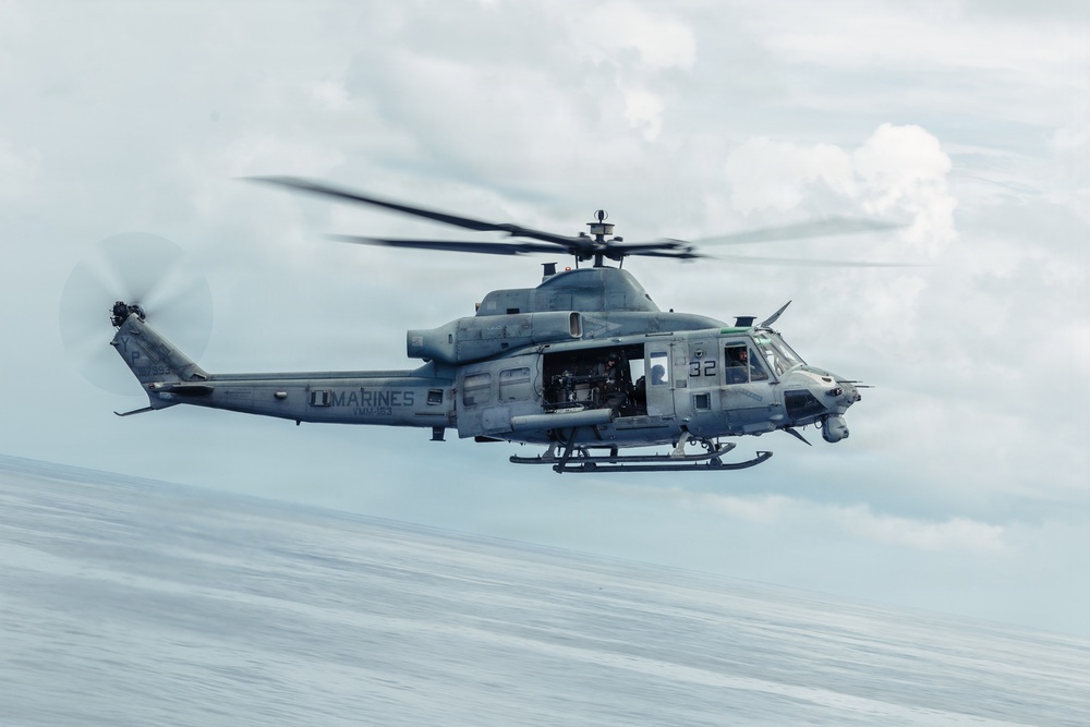 11th MEU Marines, Sailors Conduct Flight Operations Aboard USS Boxer