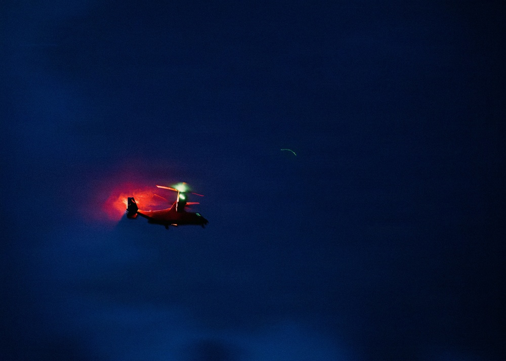 11th MEU Marines, Sailors Conduct Flight Operations Aboard USS Boxer