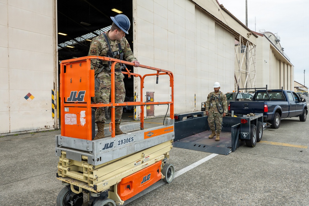 126th CES Deployed For Training to Japan