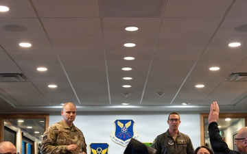 Community Leadership Institute members learn about the mission at Minot Air Force Base
