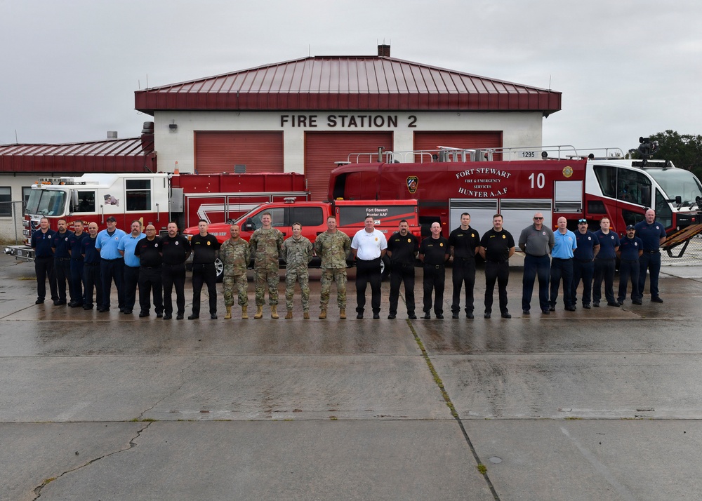 Fort Stewart-Hunter Army Airfield Fire Department extinguishes the competition, named best in DoW