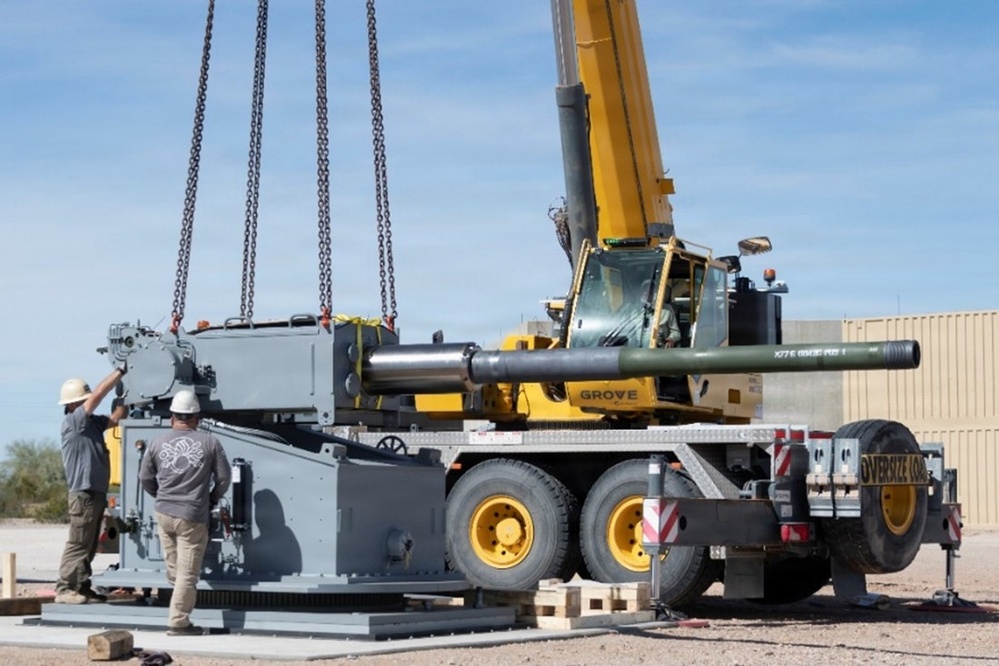 Yuma Test Center Proof Gun System supports Army goal to increase munition production