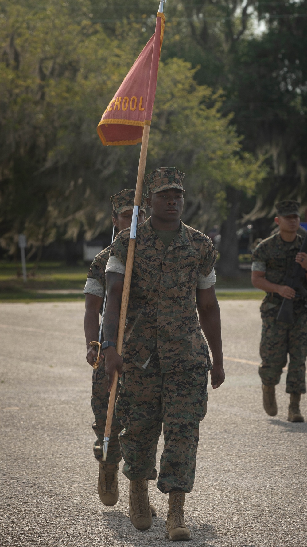 Drill Instructor School Close-Order Drill Practice