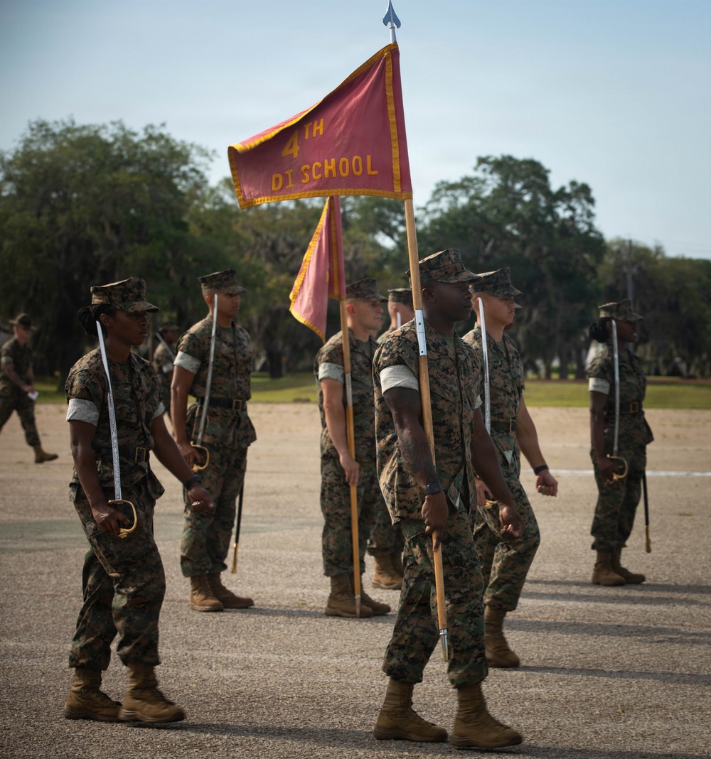 Drill Instructor School Close-Order Drill Practice