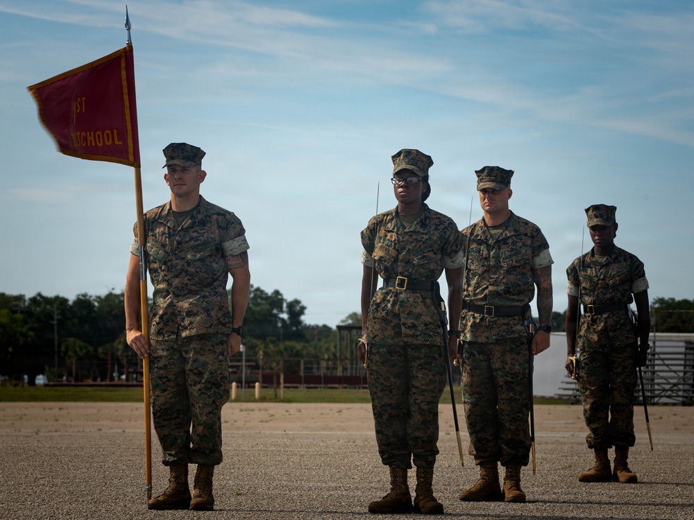 Drill Instructor School Close-Order Drill Practice