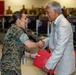 MCCOG presents Awards during Monthly Formation