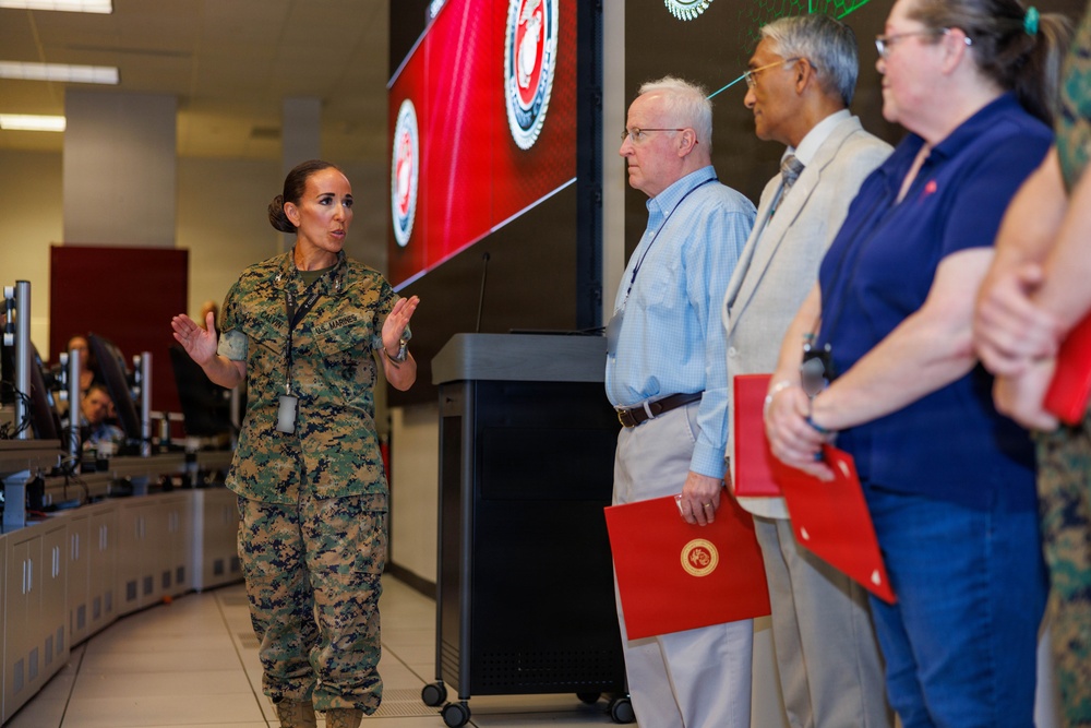 MCCOG presents Awards during Monthly Formation
