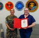 MCCOG presents Awards during Monthly Formation