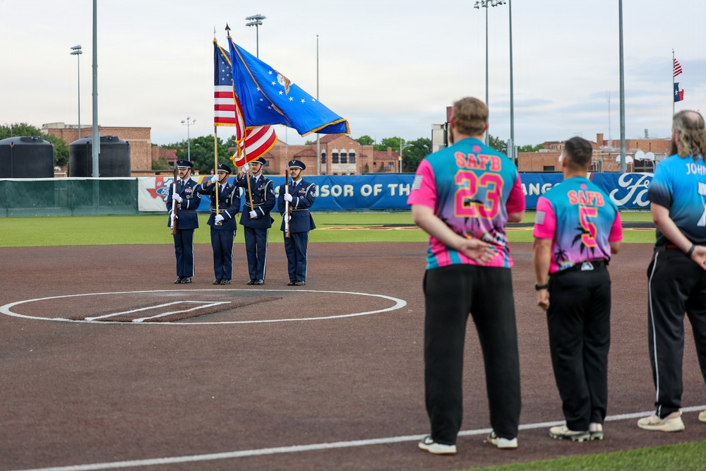 Joint Operation Softball Game: Sheppard AFB and MSU Come Together on the Diamond