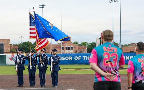 Joint Operation Softball Game: Sheppard AFB and MSU Come Together on the Diamond