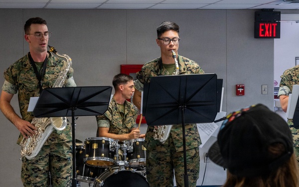 2nd Marine Division Band hosts Homeschoolers