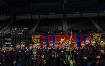 Ronald Reagan High School wins two championship titles at Army JROTC National Drill Competition
