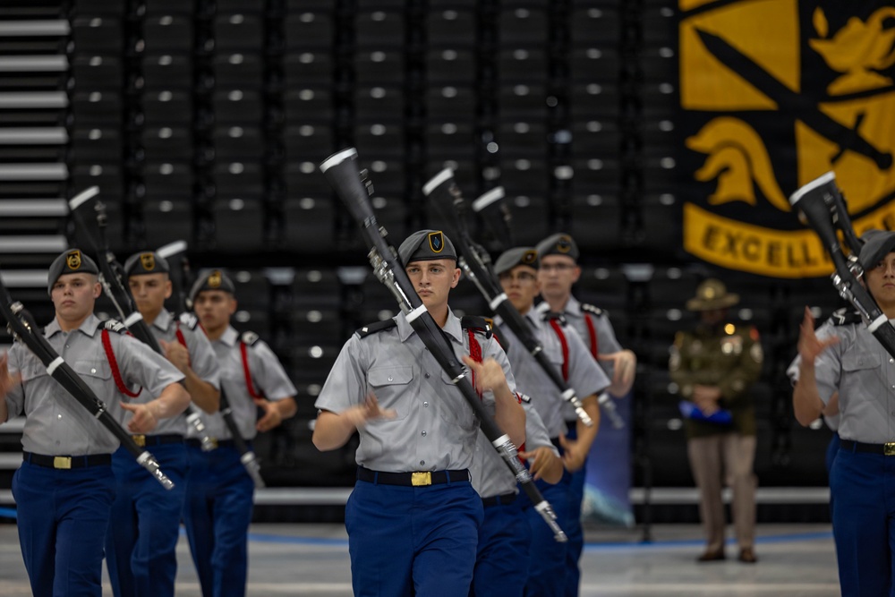 Ronald Reagan High School wins two championship titles at Army JROTC National Drill Competition