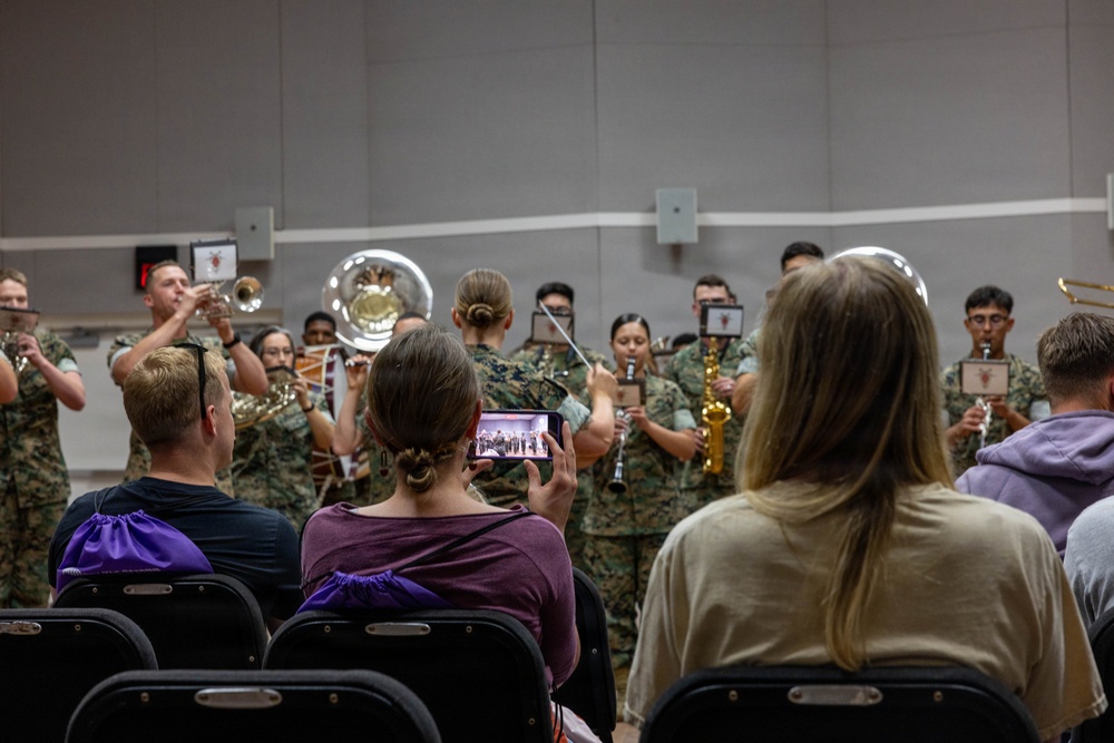 2nd Marine Division Band hosts Homeschoolers