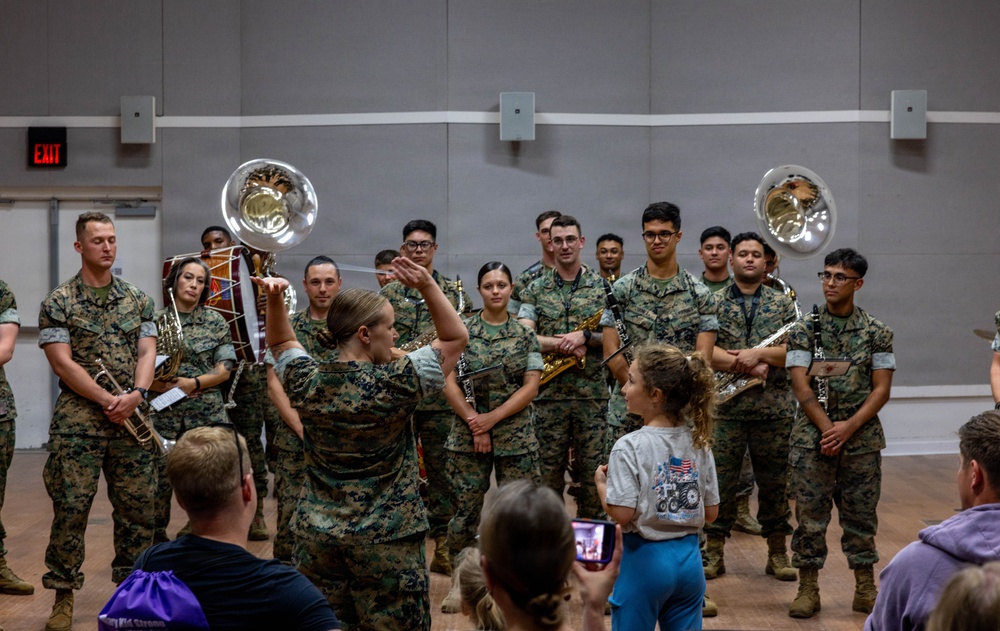 2nd Marine Division Band hosts Homeschoolers