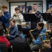 Navy Band Northwest attends a Jazz Clinic at Juneau-Douglas High School