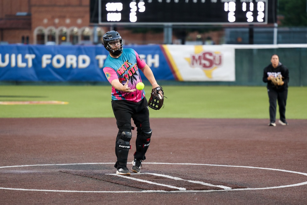 Joint Operation Softball Game: Sheppard AFB and MSU Come Together on the Diamond