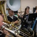 Navy Band Northwest attends a Jazz Clinic at Juneau-Douglas High School