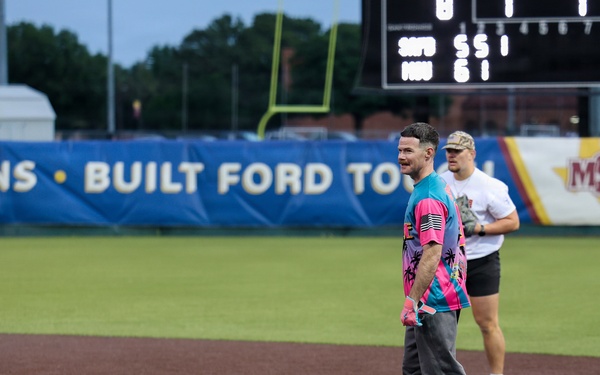 Joint Operation Softball Game: Sheppard AFB and MSU Come Together on the Diamond