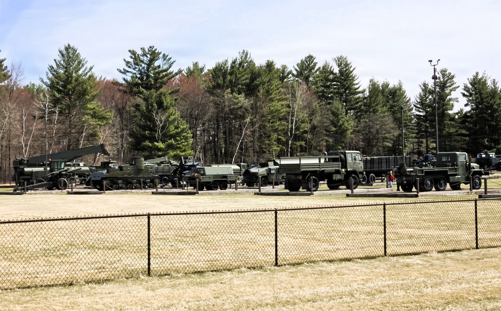 April views at Fort McCoy's historic Commemorative Area