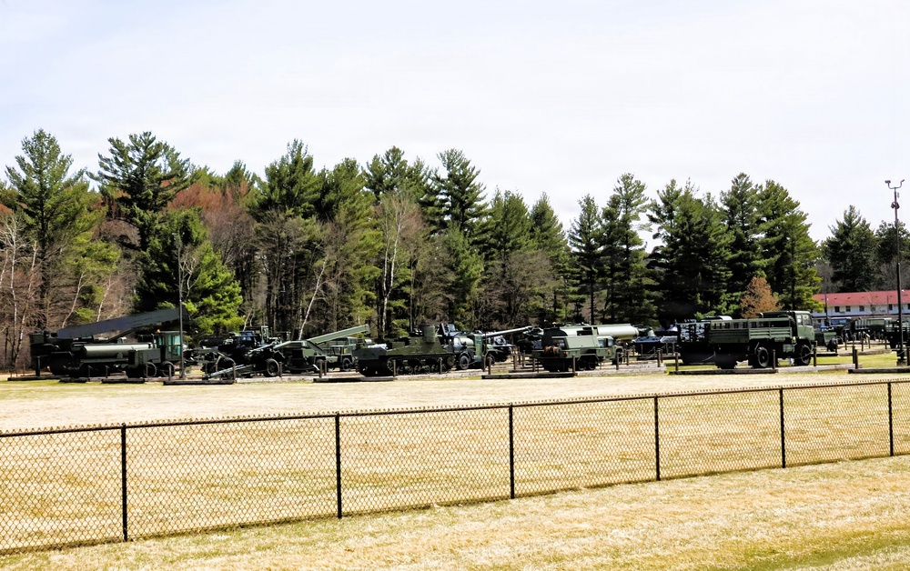 April views at Fort McCoy's historic Commemorative Area