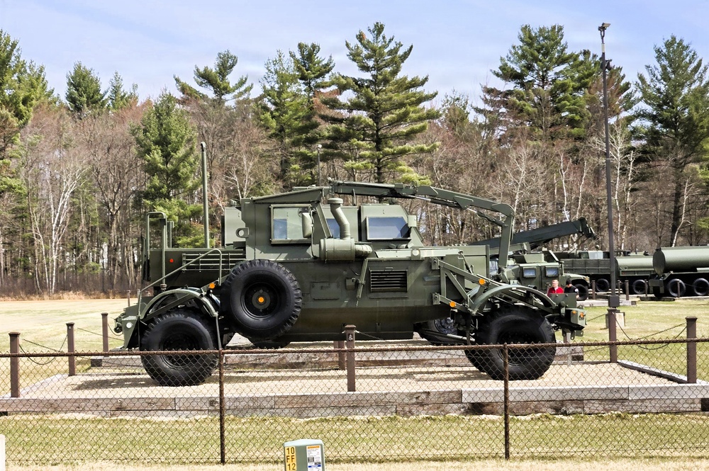 April views at Fort McCoy's historic Commemorative Area
