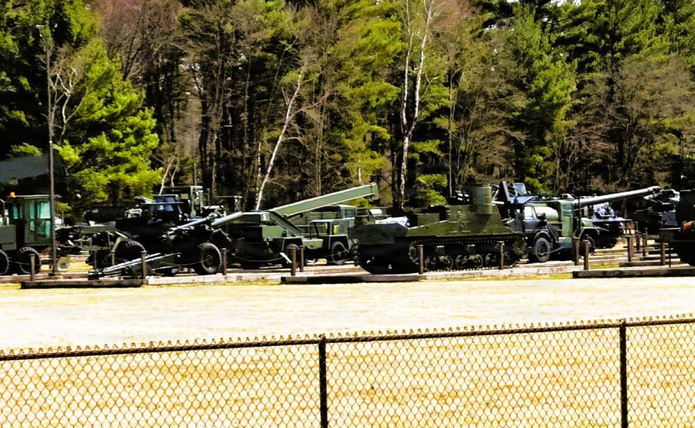 April views at Fort McCoy's historic Commemorative Area