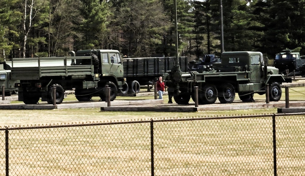 April views at Fort McCoy's historic Commemorative Area