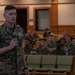 MCBH Commanding Officer Speaks to Service Members and Civilians During an All Hands Brief