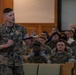 MCBH Commanding Officer Speaks to Service Members and Civilians During an All Hands Brief